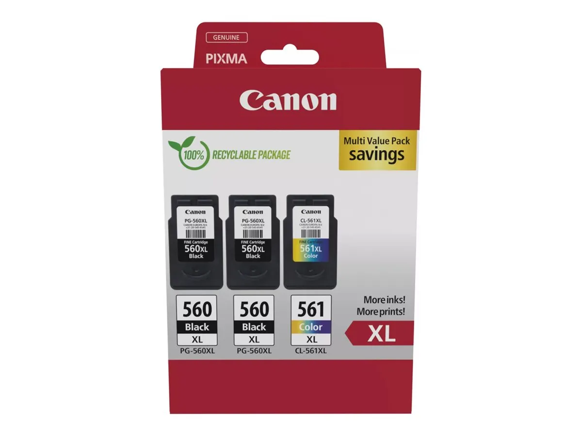 Original Canon PG-560 CL-561 XL Druckerpatronen für Pixma TS 5350 5351 7450 7451 - Bild 7 von 10