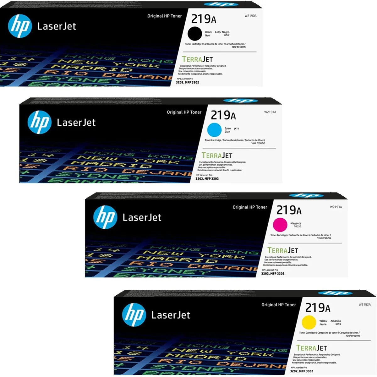 Original HP 219A 219X Patronen XL für HP Color LaserJet Pro 3202 MFP 3300 3302 - Bild 10 von 11
