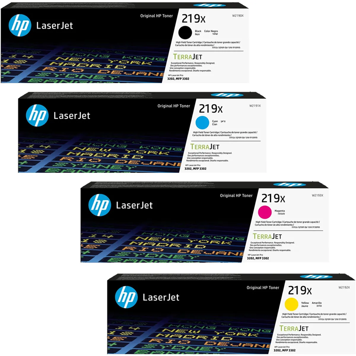 Original HP 219A 219X Patronen XL für HP Color LaserJet Pro 3202 MFP 3300 3302 - Bild 11 von 11