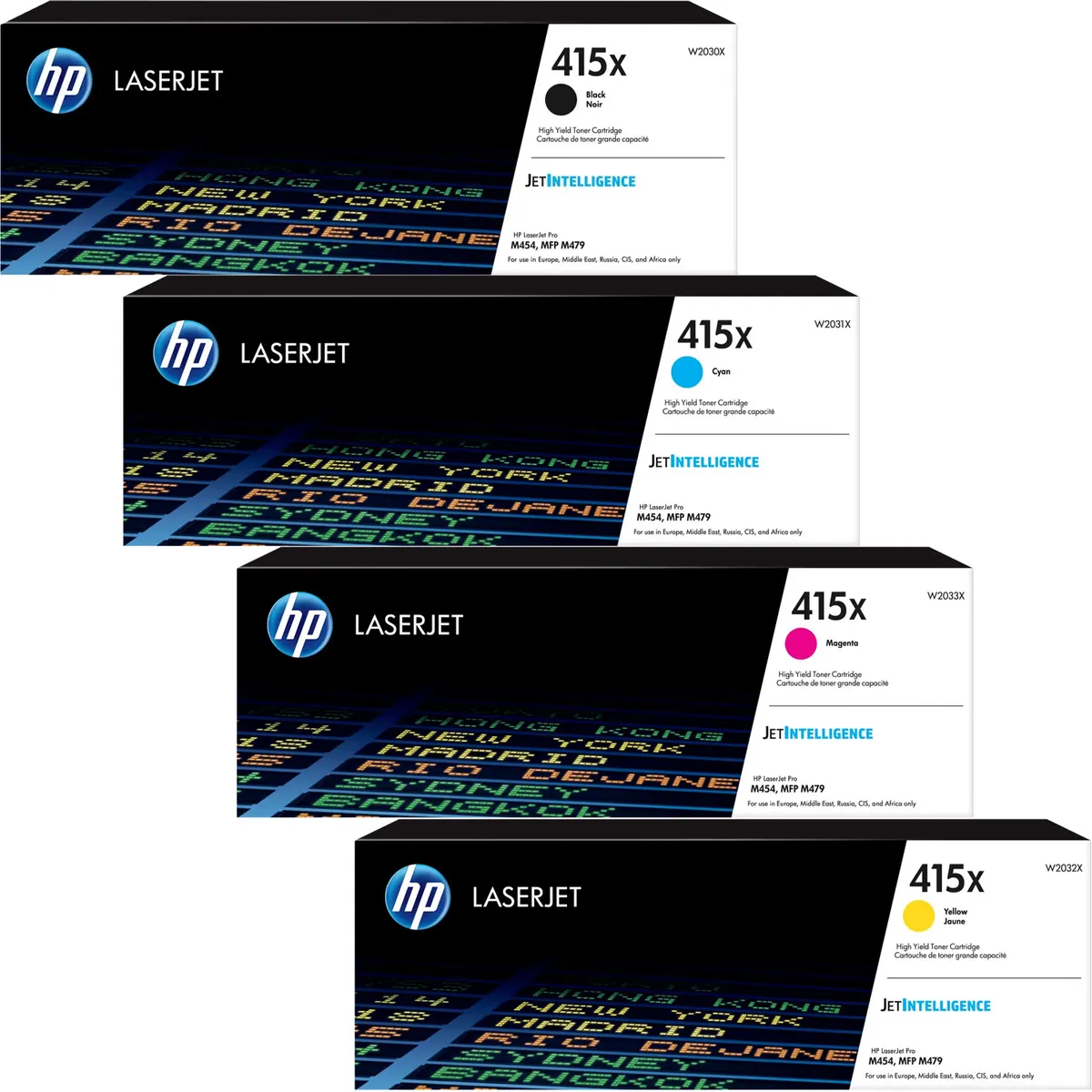 Cartuchos originales HP 415A 415X XL para LaserJet Pro MFP M 450 454 455 478 479 - Imagen 7 de 11