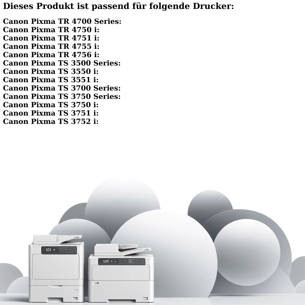 GREENSKY 575XL Druckerpatronen Schwarz - Kompatibel Für Canon PIXMA TS/TR Serie